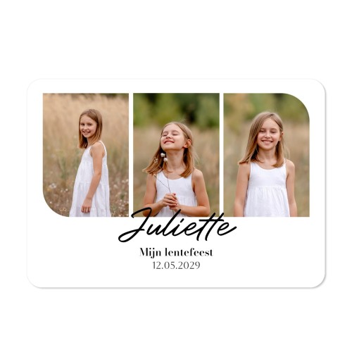 Fotokaart liggend met ronde hoeken 14,3 x 10 cm Fotokaart liggend met ronde hoeken 14,3 x 10 cm