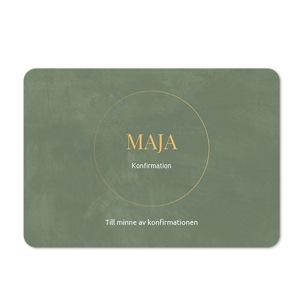 Enkla fotokort liggande rundade hörn 14,3 x 10 cm