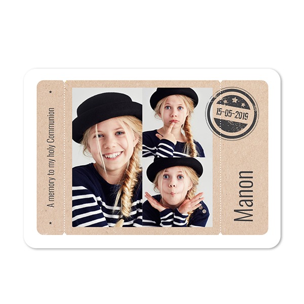 Single card landscape rounded corners 14,3 x 10 cm Single card landscape rounded corners 14,3 x 10 cm