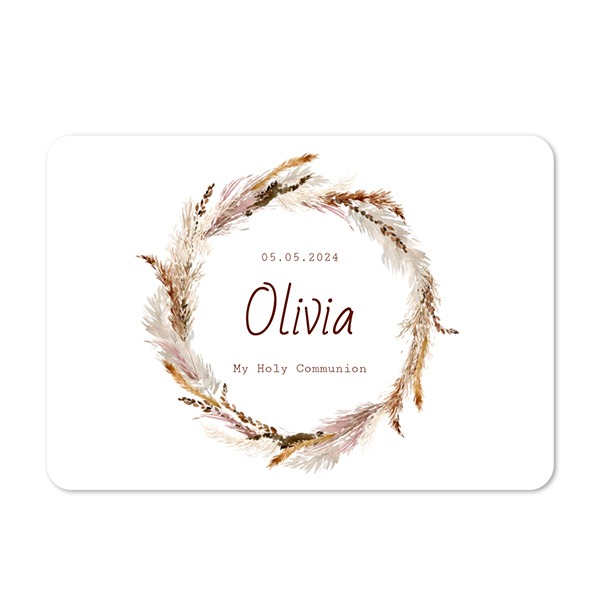 Single card landscape rounded corners 14,3 x 10 cm Single card landscape rounded corners 14,3 x 10 cm