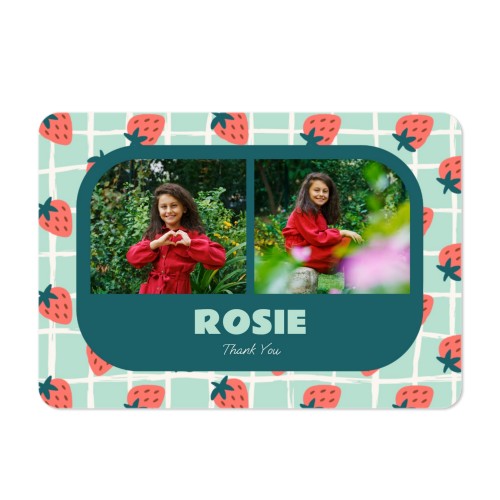 Single card landscape rounded corners 14,3 x 10 cm Single card landscape rounded corners 14,3 x 10 cm