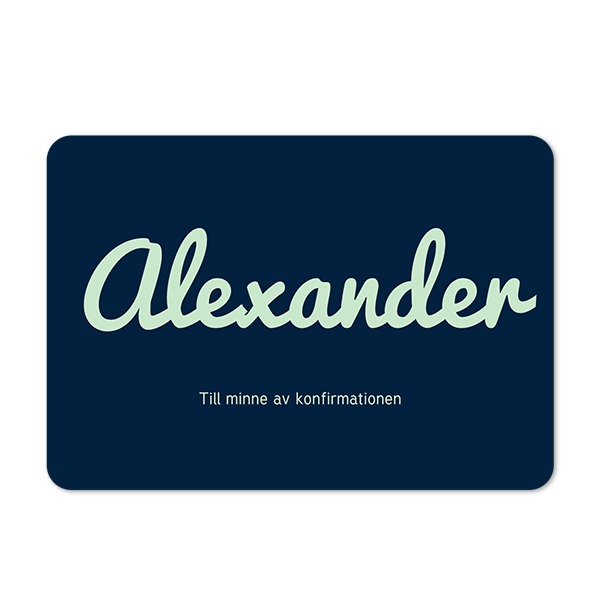 Enkla fotokort liggande rundade hörn 14,3 x 10 cm