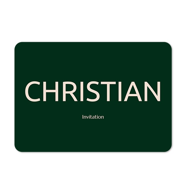 Enkle Fotokort liggende runde hjørner 14,3 x 10 cm