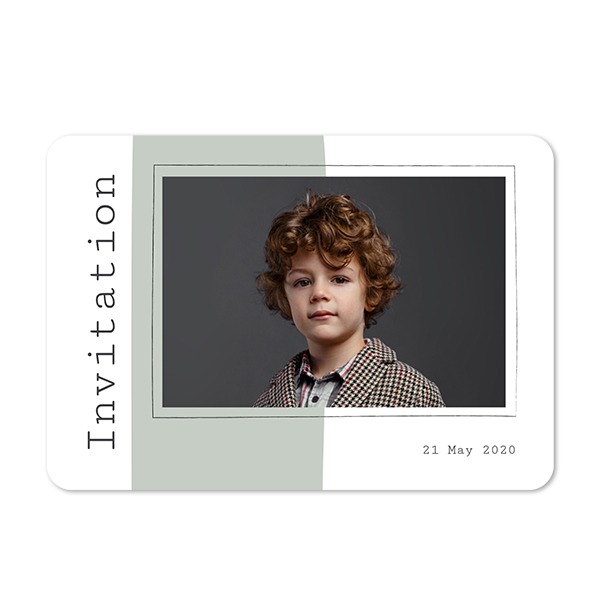 Fotokaart liggend met ronde hoeken 14,3 x 10 cm