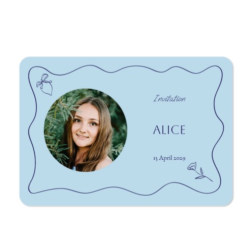 Single card landscape rounded corners 14,3 x 10 cm Single card landscape rounded corners 14,3 x 10 cm