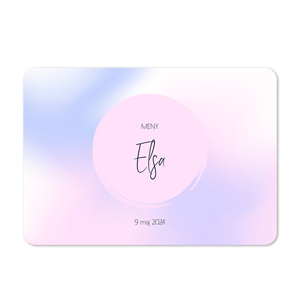 Enkla fotokort liggande rundade hörn 14,3 x 10 cm