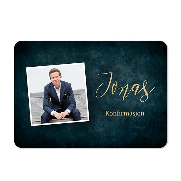 Enkle Fotokort liggende runde hjørner 14,3 x 10 cm