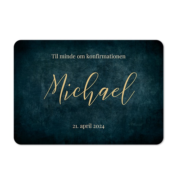 Enkle Fotokort liggende runde hjørner 14,3 x 10 cm