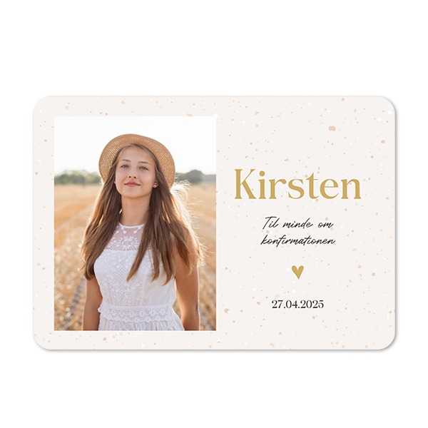 Enkle Fotokort liggende runde hjørner 14,3 x 10 cm Enkle Fotokort liggende runde hjørner 14,3 x 10 cm