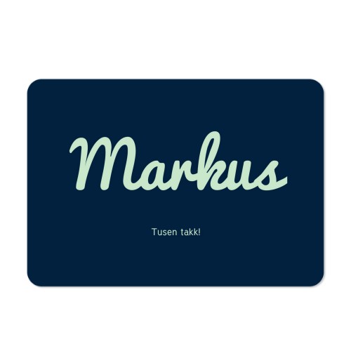 Enkle Fotokort liggende runde hjørner 14,3 x 10 cm