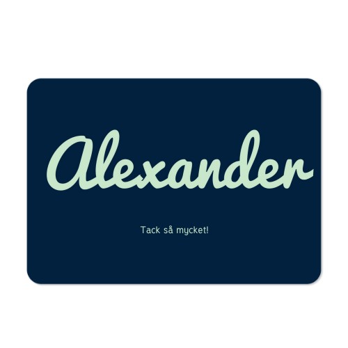 Enkla fotokort liggande rundade hörn 14,3 x 10 cm