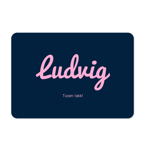 Enkle Fotokort liggende runde hjørner 14,3 x 10 cm