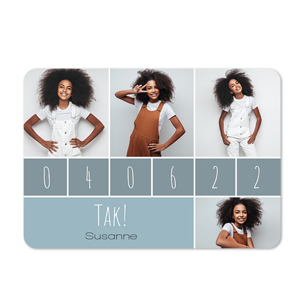 Enkle Fotokort liggende runde hjørner 14,3 x 10 cm Enkle Fotokort liggende runde hjørner 14,3 x 10 cm