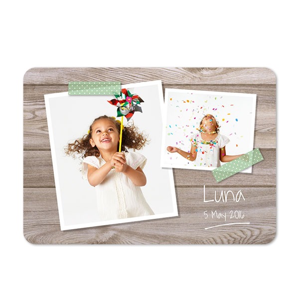 Single card landscape rounded corners 14,3 x 10 cm Single card landscape rounded corners 14,3 x 10 cm