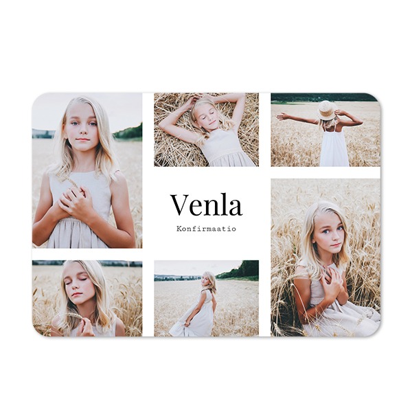 Klassiset kuvakortit pyöristetyillä kulmilla 14,3 x 10 cm