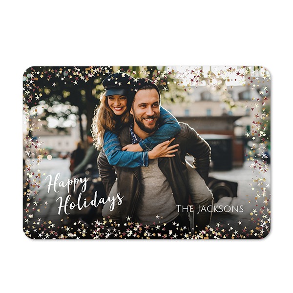 Fotokaart liggend met ronde hoeken 14,3 x 10 cm