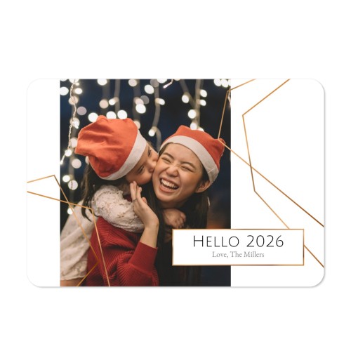 Faire-part 1 volet Paysage coins arrondis 14,3 x 10 cm Faire-part 1 volet Paysage coins arrondis 14,3 x 10 cm