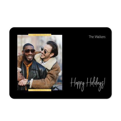 Single card landscape rounded corners 14,3 x 10 cm