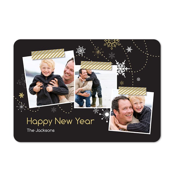 Enkle Fotokort liggende runde hjørner 14,3 x 10 cm