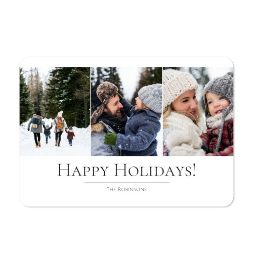 Single card landscape rounded corners 14,3 x 10 cm