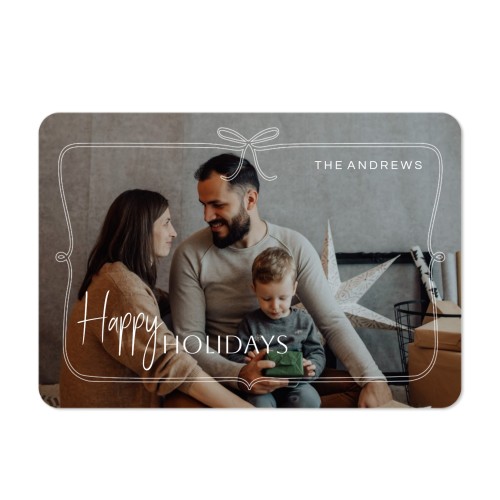 Single card landscape rounded corners 14,3 x 10 cm