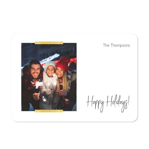 Single card landscape rounded corners 14,3 x 10 cm