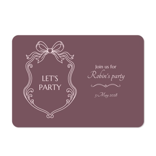 Grusskarte Querformat mit abgerundeten Ecken 14,3 x 10 cm