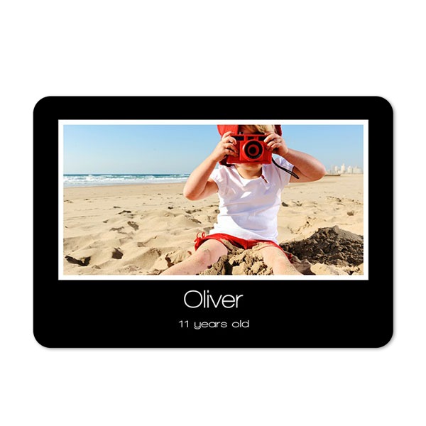 Single card landscape rounded corners 14,3 x 10 cm Single card landscape rounded corners 14,3 x 10 cm