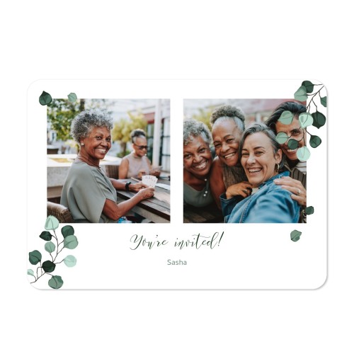 Fotokaart liggend met ronde hoeken 14,3 x 10 cm