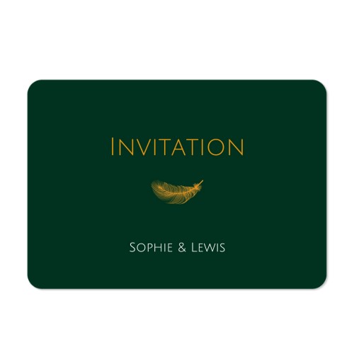 Enkle Fotokort liggende runde hjørner 14,3 x 10 cm