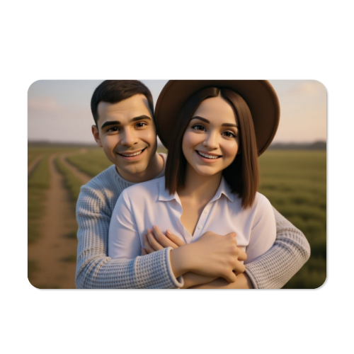 Single card landscape rounded corners 14,3 x 10 cm Single card landscape rounded corners 14,3 x 10 cm