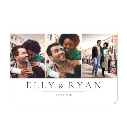 Fotokaart liggend met ronde hoeken 14,3 x 10 cm