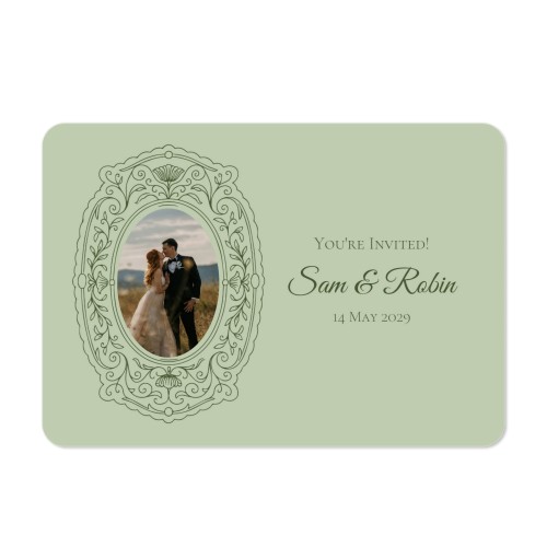 Single card landscape rounded corners 14,3 x 10 cm Single card landscape rounded corners 14,3 x 10 cm