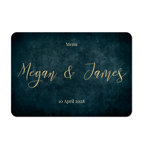 Faire-part 1 volet Paysage coins arrondis 14,3 x 10 cm