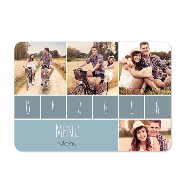 Fotokaart liggend met ronde hoeken 14,3 x 10 cm