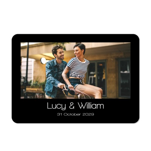 Single card landscape rounded corners 14,3 x 10 cm Single card landscape rounded corners 14,3 x 10 cm