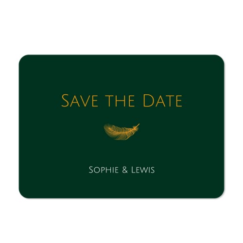 Enkle Fotokort liggende runde hjørner 14,3 x 10 cm