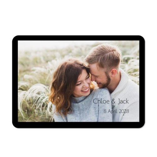 Single card landscape rounded corners 14,3 x 10 cm Single card landscape rounded corners 14,3 x 10 cm