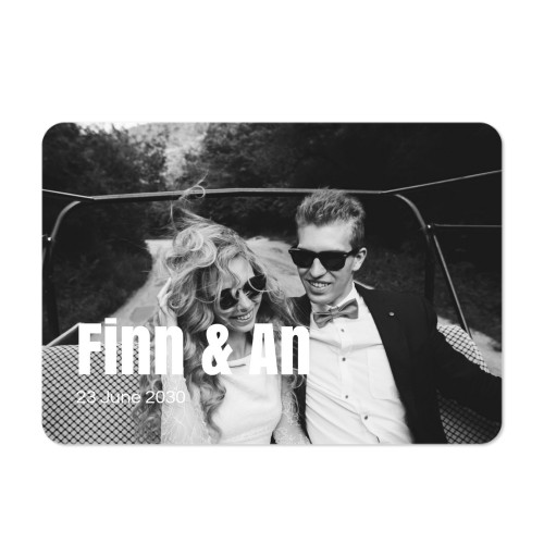 Fotokaart liggend met ronde hoeken 14,3 x 10 cm Fotokaart liggend met ronde hoeken 14,3 x 10 cm