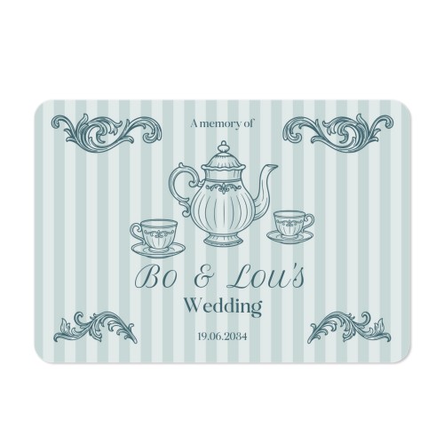 Faire-part 1 volet Paysage coins arrondis 14,3 x 10 cm Faire-part 1 volet Paysage coins arrondis 14,3 x 10 cm