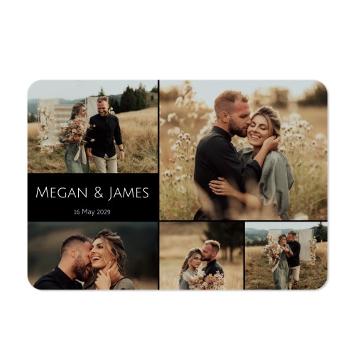 Fotokaart liggend met ronde hoeken 14,3 x 10 cm