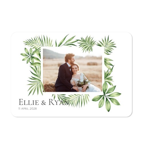 Fotokaart liggend met ronde hoeken 14,3 x 10 cm