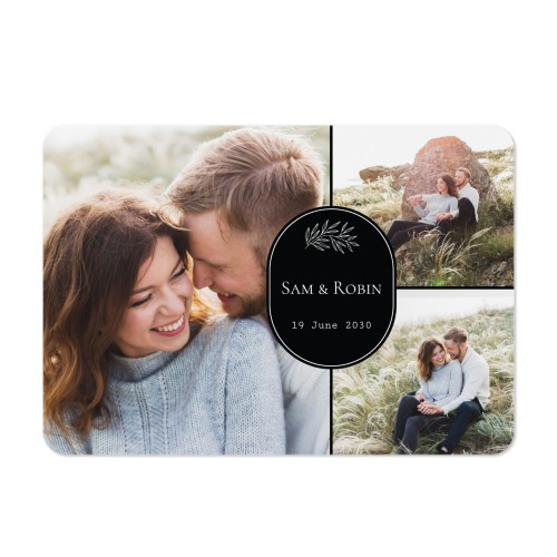 Fotokaart liggend met ronde hoeken 14,3 x 10 cm