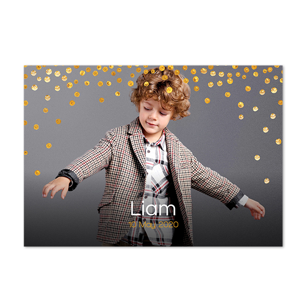 Spot UV Card Horizontal 14,3 x 10 cm Spot UV Card Horizontal 14,3 x 10 cm