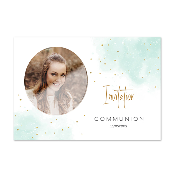 Spot UV Card Horizontal 14,3 x 10 cm