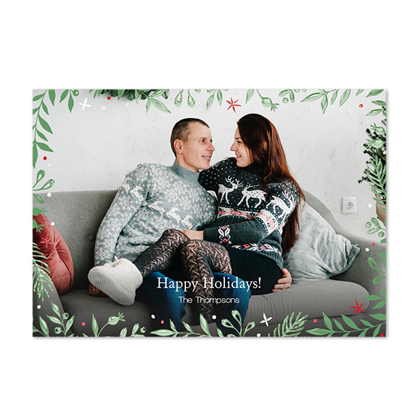 Fotokort med effektlack liggande 14,3 x 10 cm