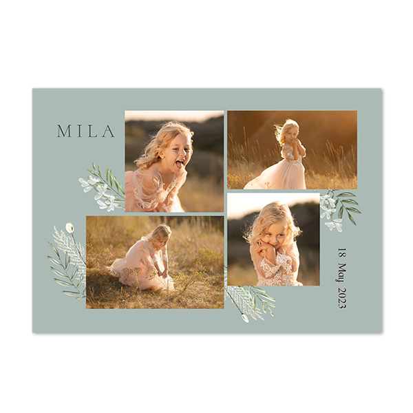 Spot UV Card Horizontal 14,3 x 10 cm Spot UV Card Horizontal 14,3 x 10 cm