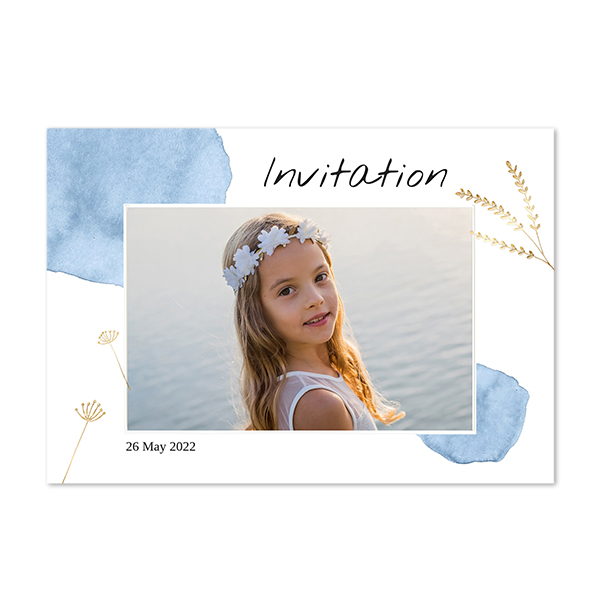 Spot UV Card Horizontal 14,3 x 10 cm