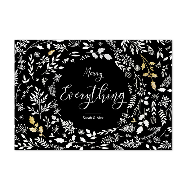 Spot UV Card Horizontal 14,3 x 10 cm