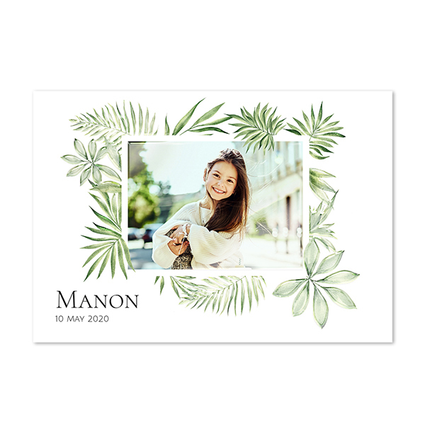 Spot UV Card Horizontal 14,3 x 10 cm